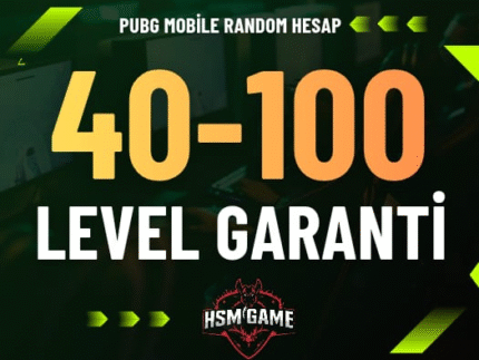 Pubg Mobile +40 Level Garantili Random Hesap